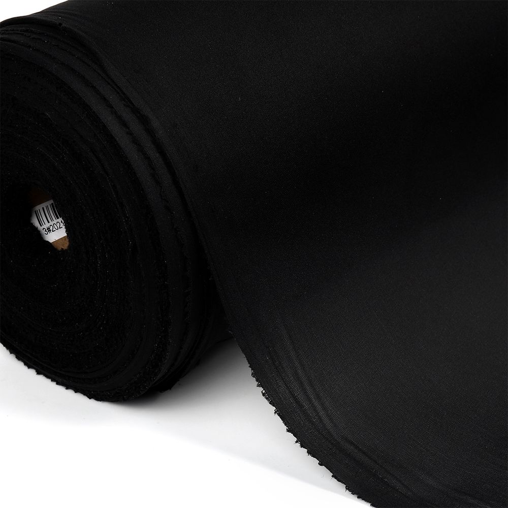 Дублерин эластичный 31 г/м², черный, шир.150см, 100м