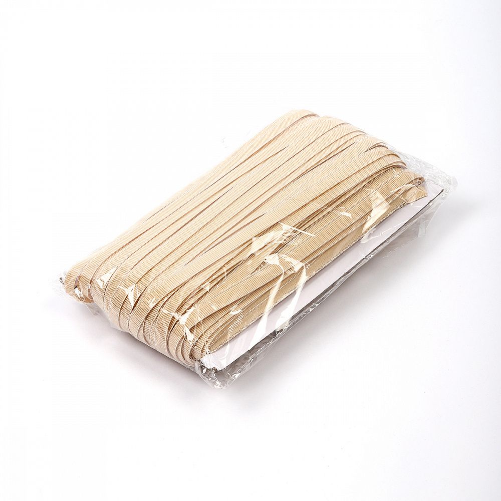 Резинка бельевая (с силиконом) 8.0 мм / 50 метров, цв.S180 бежевый песочный