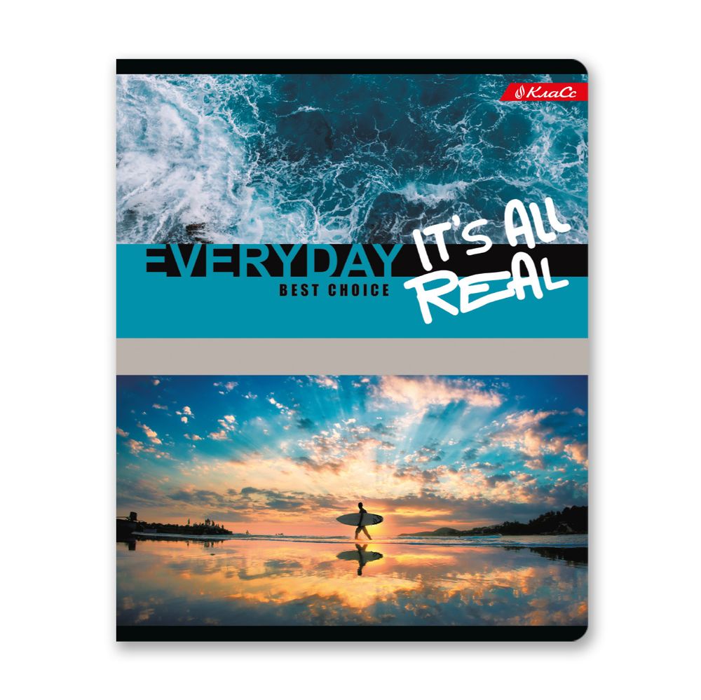 Тетрадь ученическая общая A5+ 48 л. на скобе, белизна 100%, 10 шт, клетка, 000318 Дух свободы, Светоч 48ТСК5_1_3_1