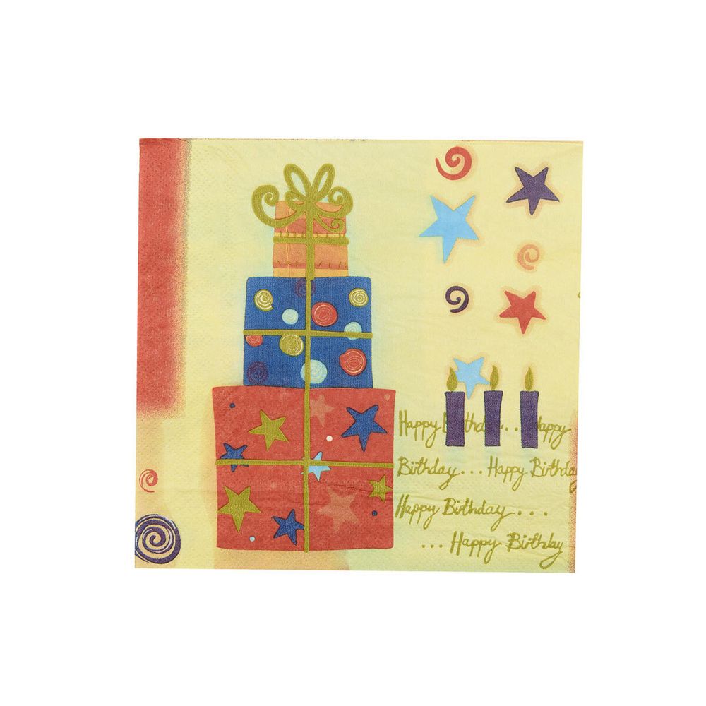 Салфетки 33х33см, 3-х слойные AY, 20 шт/упак (AY-1647)