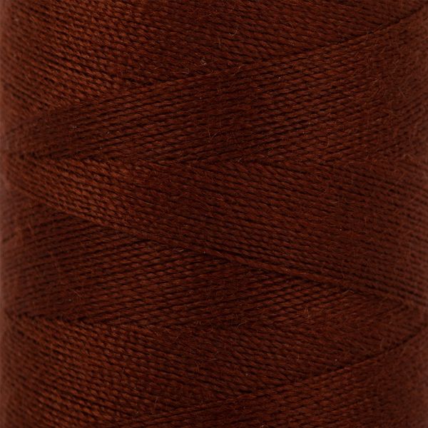 Нитки швейные бытовые Gamma 40/2, 365 м / 10 кат., 449 красно-коричневый
