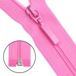 Молния спираль (витая) Arta Т5 (5 мм) 1 зам., разъем., 60 см, цв. 515 розовый, уп.5 шт