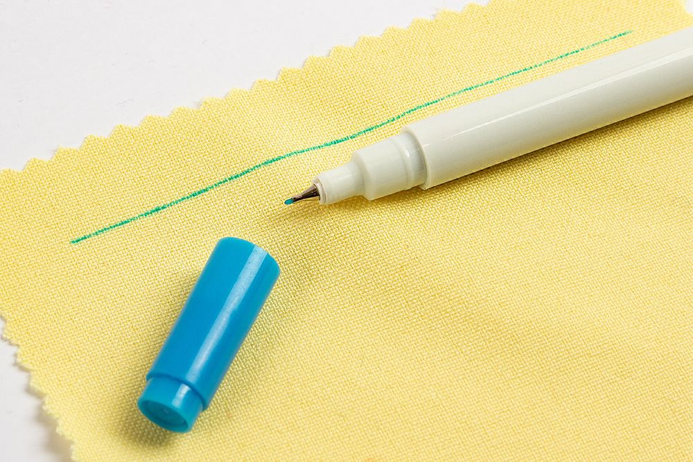 Маркер смывающийся голубой, для ткани, Gamma MRW-001