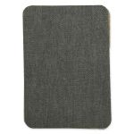 Термозаплатка Прямоугольник 14х10 см, ZAP, №03 джинс серый, Gamma ZAP