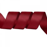 Лента репсовая (в рубчик) 50.0 мм / 22.8±1 метра, 260 бордовый, Magic4Hobby
