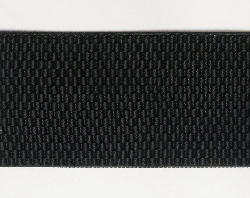 Резинка-пояс (поясная) 60 мм, 15 м, черный, Matsa