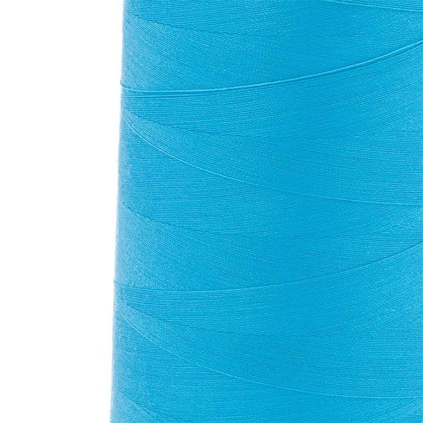 Нитки швейные Euron mH 40/2, 5000 ярд, 1543 ярко-голубой, 1 катушка