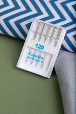 Иглы для швейных машин для трикотажа 130/705 H, №120, 5 игл, М, Gamma NT №120