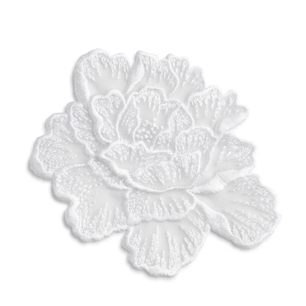 Термоаппликация Цветок праздн. бел./выш. Prym