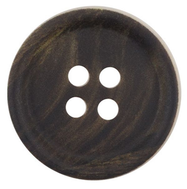 Пуговицы 4 прокола костюмные 20 мм, 24 шт, D157 коричневый, Gamma GEC 0032