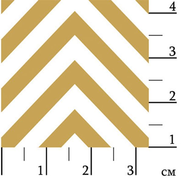Ткань для пэчворка Peppy Бабушкин сундучок, рулон 112 см / 5 метров, БС-02 зигзаг бл.зеленый, Peppy