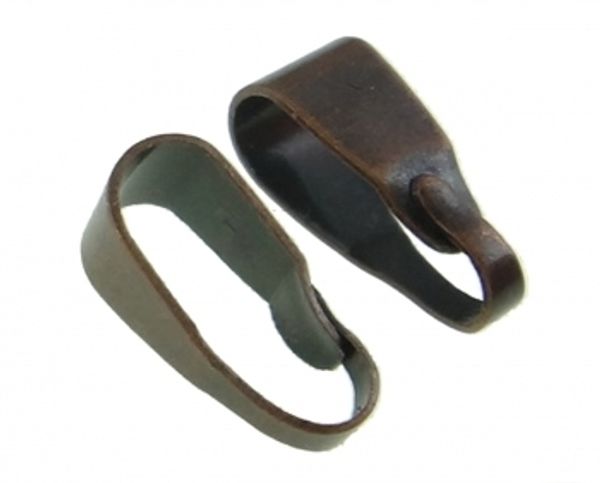 Держатель для подвески (бэйл) 7х3х3.5 мм, металл, 10 шт, медный, Ars Hobby