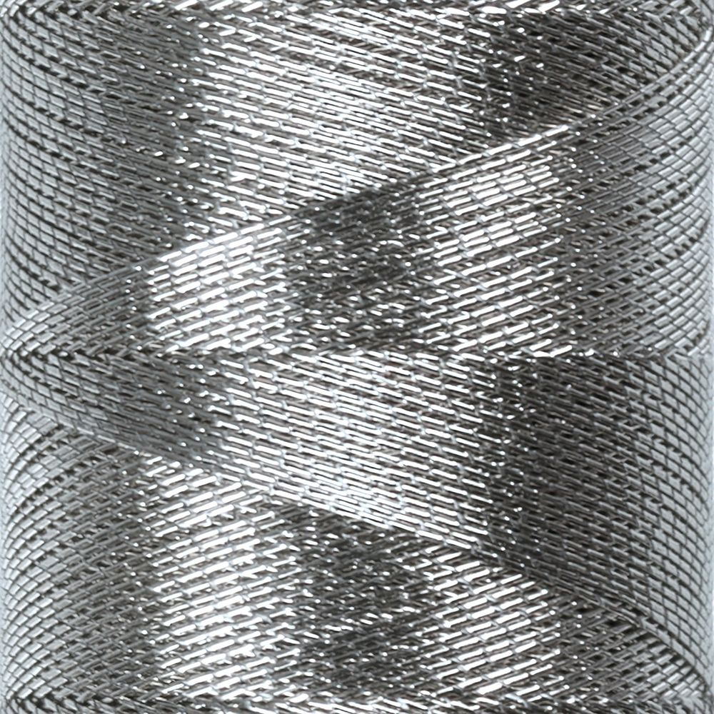 Нитки металлизированные Gamma 4570 м, 5000 я, серебро