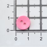 Пуговицы 2 прокола 18L, 11 мм, (Pink (розовый)), NE74, 144 шт
