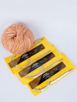Набор круговых спиц для вязания Maxwell Gold 120 см (1.5 мм, 2.0 мм, 2.5 мм)