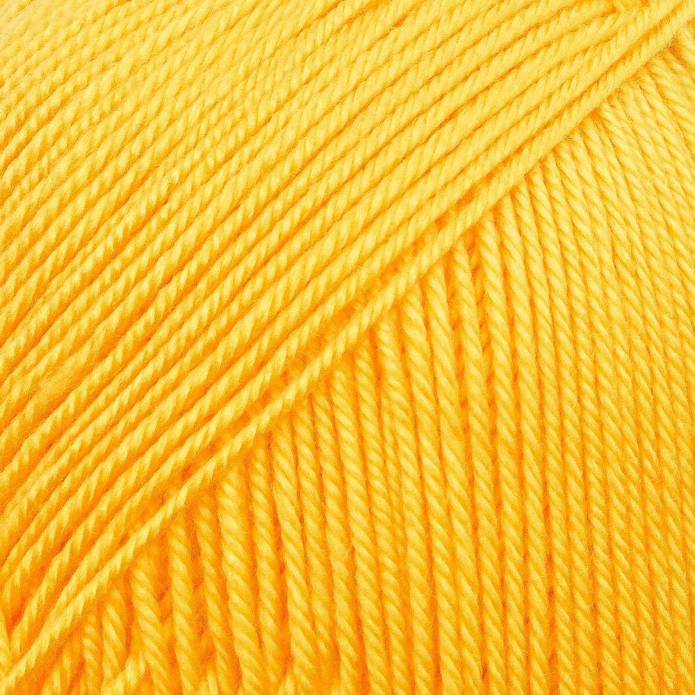 Пряжа Люблю вязать Зефир / уп.3 мот. по 100 г, 295 м, 340 желтый