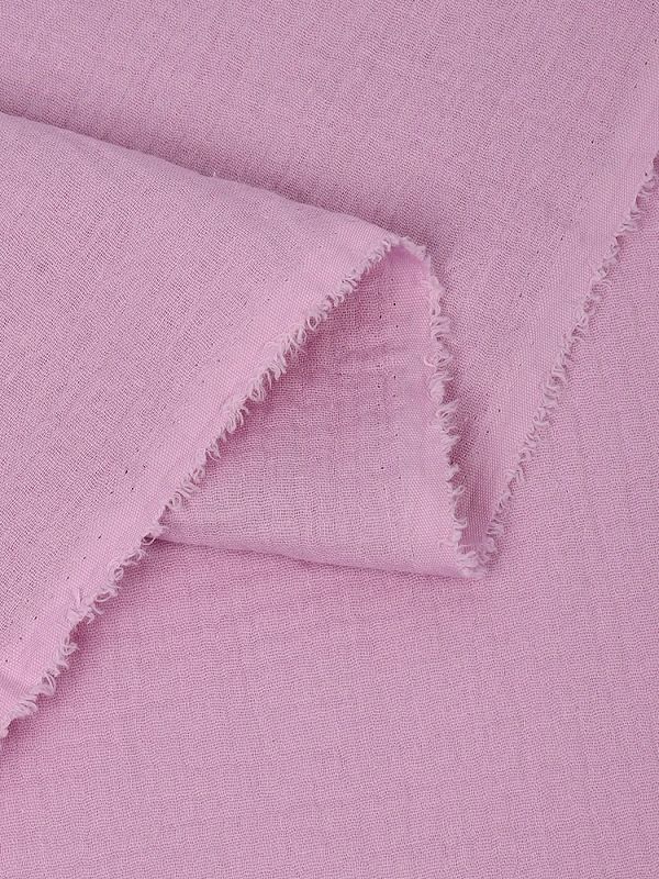 Муслин 125 г/м², 130 см / 2 метра, TBY.Mus.24723.56.2, цв.56 св.розовый