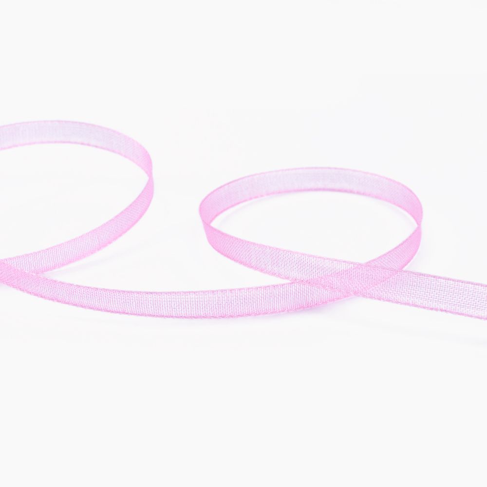 Лента капроновая (органза) _3.0 мм / 45.7 метров, 058 сиреневый, Blitz OR-3