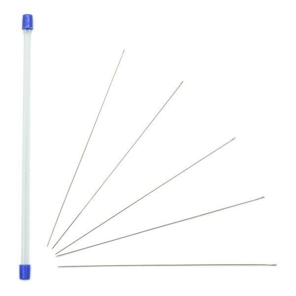 Иглы ручные для бисера/бусин супердлинные №11,5 шт, Pony