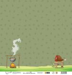 Бумага для скрапбукинга Характер нордический, 190 г/м², 30.5х30.5 см, 10 шт, 4, Mr.Painter PSR 2506