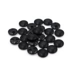 Пуговицы на ножке 32L (20мм) (Black (черный)), 24 шт, 615007-1