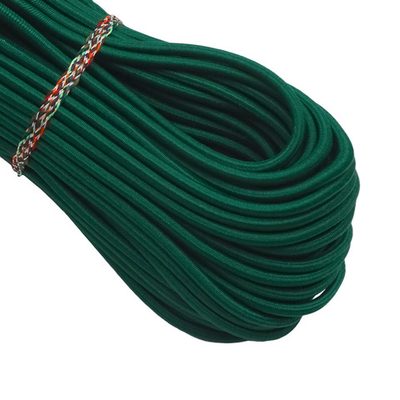 Резинка шляпная (шнур эластичный) ⌀3.0 мм / 30 метров, т.зеленый