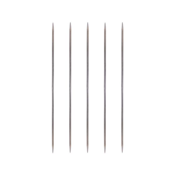 Спицы чулочные металл ⌀2.0 мм, 15 см, 5 шт, Gamma MK5-15