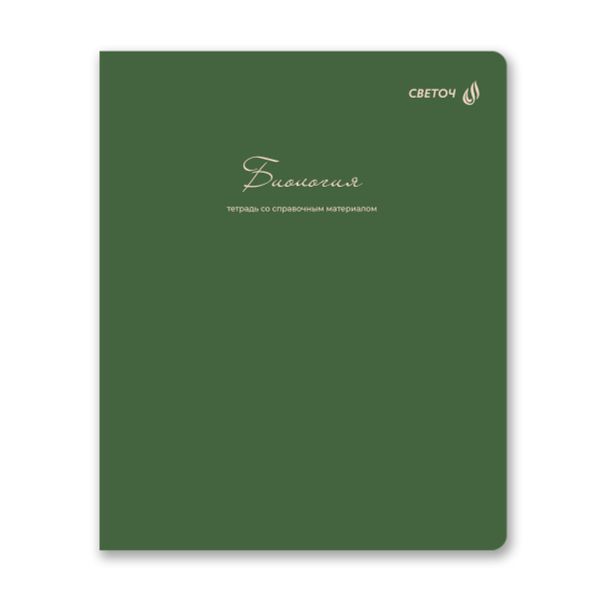 Комплект тетрадей со справочными материалами Лёгким почерком, софт-тач ламинация, A5 48 л. 12 шт на скобе 65 г/м², белизна 100% 1 шт, клетка/линия, 01886 12 предметов, Светоч Т297