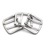 Пряжка ременная металл 45 мм, T.Silver, 3 шт