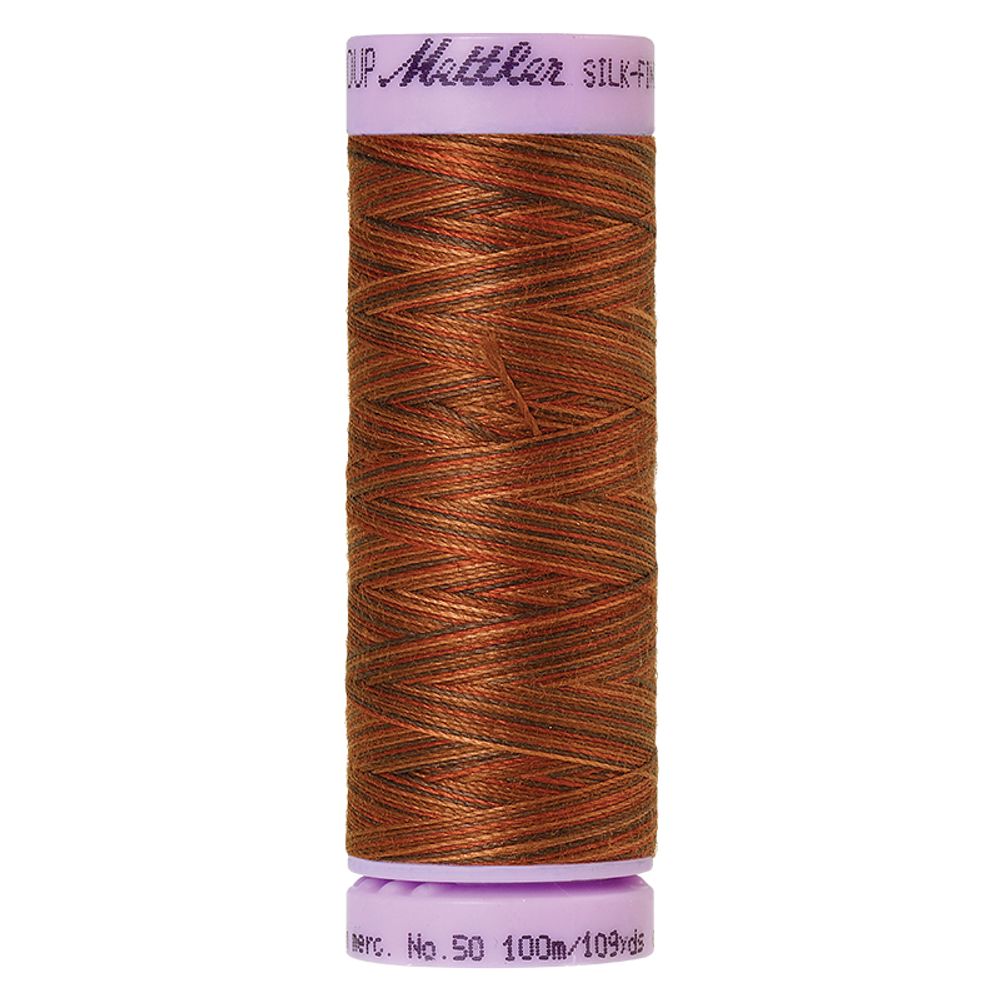 Нитки хлопковые отделочные Mettler Silk-Finish multi Cotton 50, 100 м, 9852, 5 катушек