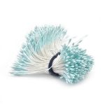 Тычинки для искусственных цветов 0,1х6см (голубой)