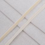 Лента бархатная (тесьма) 06.0 мм / 32.9±2 метров, 0081-0701, 28 сливочный