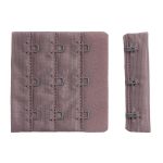 Застежки для бюстгальтера текстильные 3х3, 57 мм, 1645 шиншилла, 2587, 25 шт, Arta