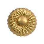 Пуговицы на ножке металл 17 мм, 6 шт, 30 золото, Blitz MB 0251