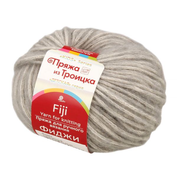 Пряжа Троицкая Фиджи / уп.5 мот. по 50 г, 95 м, 174 сталь