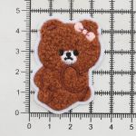 Термоаппликация Застенчивый Мишка, 4.9х3.7cm, Hobby&Pro