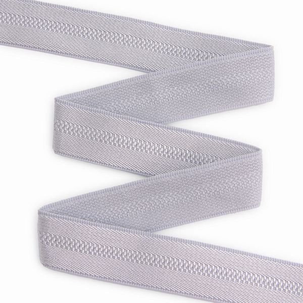 Резинка бельевая (бретелечная) 15.0 мм / 50 метров, св.серый, (ML207.015)