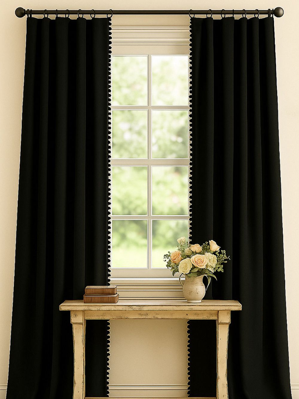 Габардин 150 г/м², 150 см / 20 метров, TBYGab-150322, F322 черный