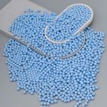 Бусины пластик ⌀8 мм, 500 г, матовые, круглые, A37 голубой, 1AL139-2 , Astra&Craft