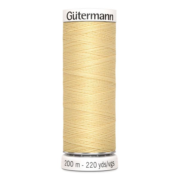 Нитки универсальные Gutermann Sew-all 100 (200 метров) | 325 шампань