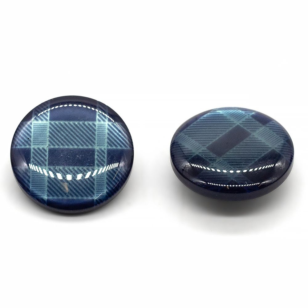 Пуговицы на ножке 28L (18мм) (col. 03 (синий)), CB-L-218, 72 шт