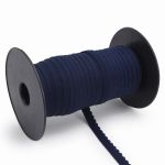 Резинка бельевая (отделочная) становая 12.0 мм / 50 метров, т.синий, (МЛ175.012/1)