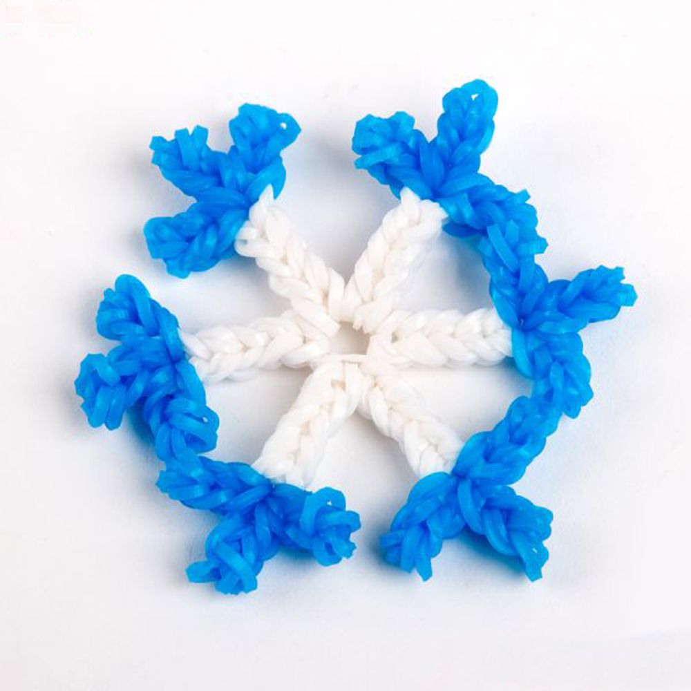 Набор для плетения из резинок Мега Набор 3500 шт, ассорти, Hobbius SLB-16