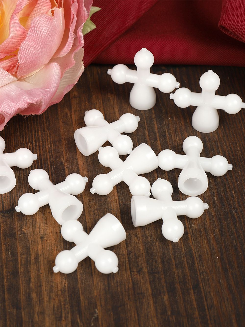 Переходник X-образный (тип Б), 3 папы и 1 мама, 12 мм, упак. 50 шт