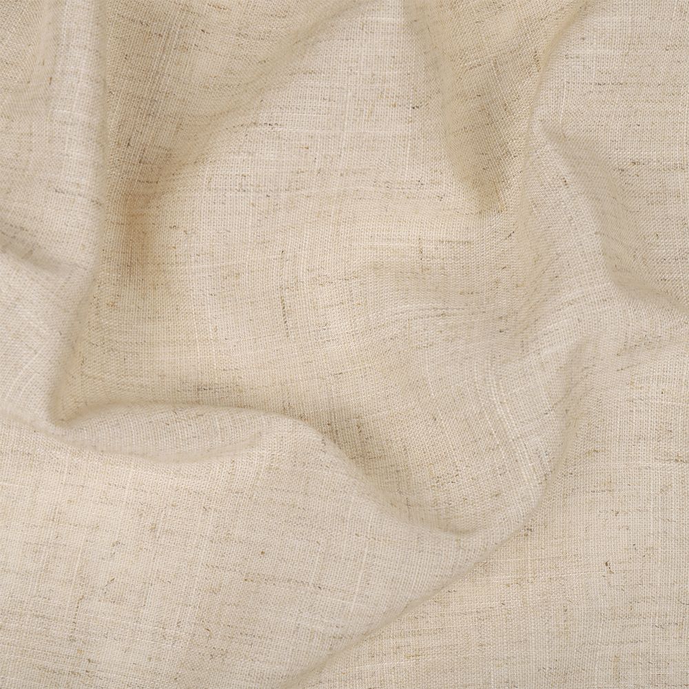 Льняная ткань 190 г/м², 140 см, в нарезке, цв. 47 натуральный, 10 метров /TOS/