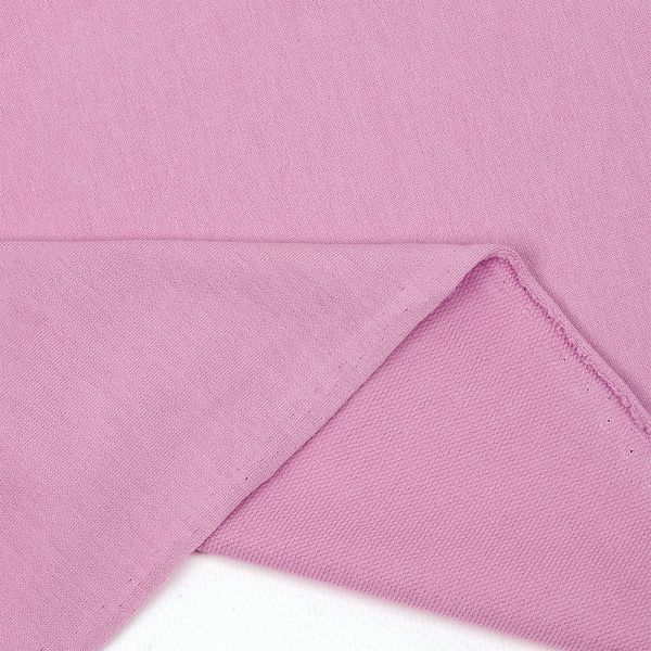 Футер 2-нитка петля поливискоза стрейч 220 г/м², 160 см / 3 метра, ФУТ2Х.TBY.ПЭ-ВИС.S207.3, цв.S207 роза