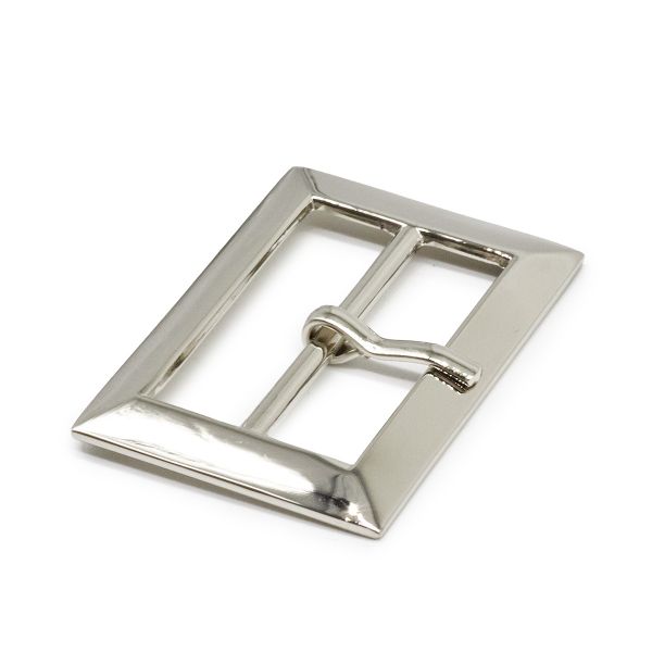 Пряжка ременная металл 30 мм. никель, 10 шт, BIG