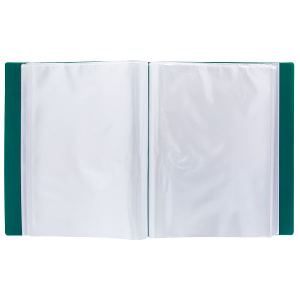 Папка с вкладышами 80 л. A4 700 мкм 25 мм, волокно, 4 шт, зеленый new EC211930003, Expert Complete