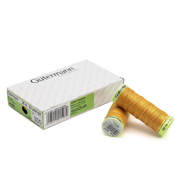 Нитки отделочные Gutermann Top Stitch, 30м, 300 розовое золото, 5 катушек