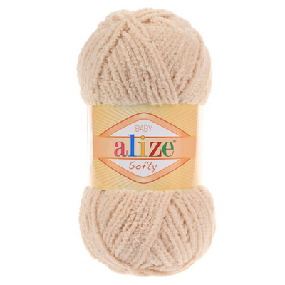Пряжа Alize (Ализе) Softy / уп.5 мот. по 50 г, 115м, 310 медовый A